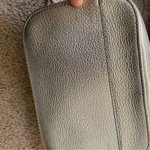 Balenciaga chèvre grained metall double argent/l noir - Picture 4 of 11